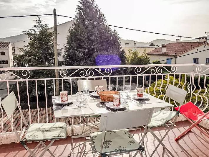 Villa pour 4 personnes, avec terrasse à Saint-Cyr-sur-Mer