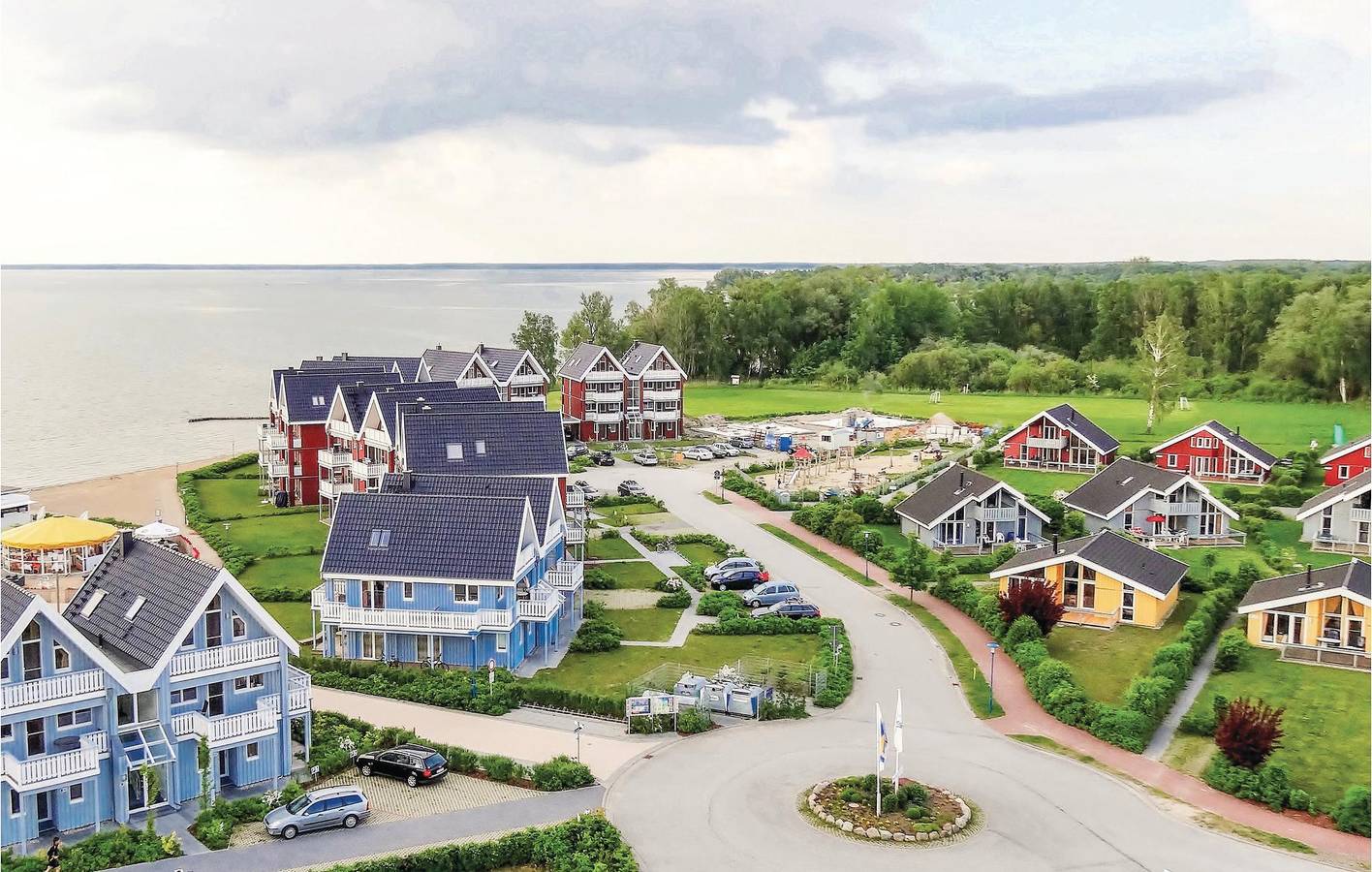 Rückzugsort am Meer mit Terrasse und Parkplatz in Rechlin, Müritz