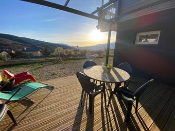 Gîte pour 8 personnes, avec jardin et vue, animaux acceptés à Osséja