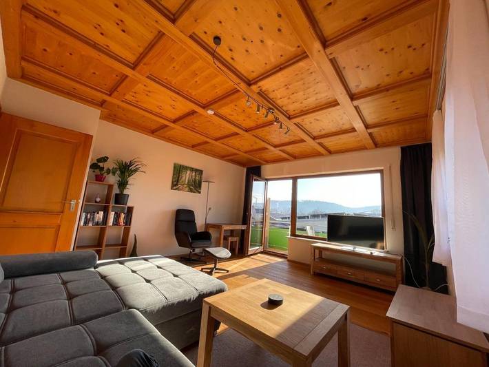 Ferienwohnung für 3 Personen, mit Balkon und Ausblick in Rottenburg - 2