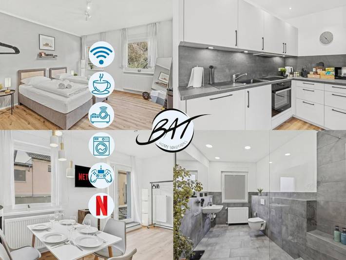 Ferienwohnung für 4 Personen, mit Terrasse und Ausblick in Saarburg und Umgebung - 2