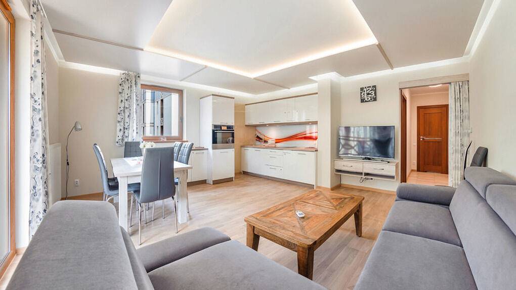 Cały apartament wypoczynkowy, Apartament wakacyjny dla 4 osób z taras in Mielno, Powiat koszaliński