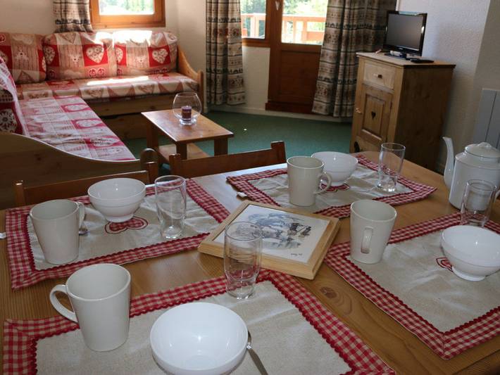 Gîte pour 6 personnes, avec Balcon à Courchevel - 2