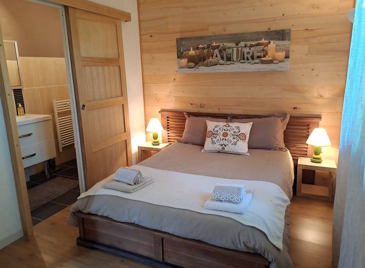 Chambre d’hôte pour 2 personnes, avec jardin à Villefranche-de-Rouergue