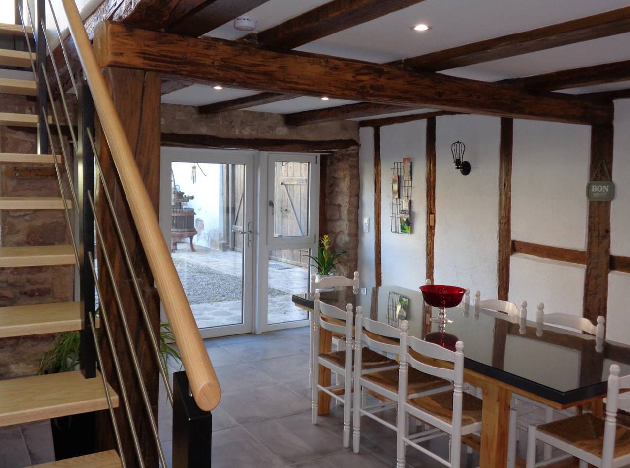 Au Jardin Fleuri, entre Strasbourg et Colmar - Chambre Bleuet in Uttenheim, Région de Sélestat-Erstein