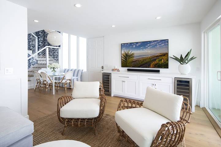 Vacation rental for 5 people, with balcony and pool as well as hot tub in Del Mar