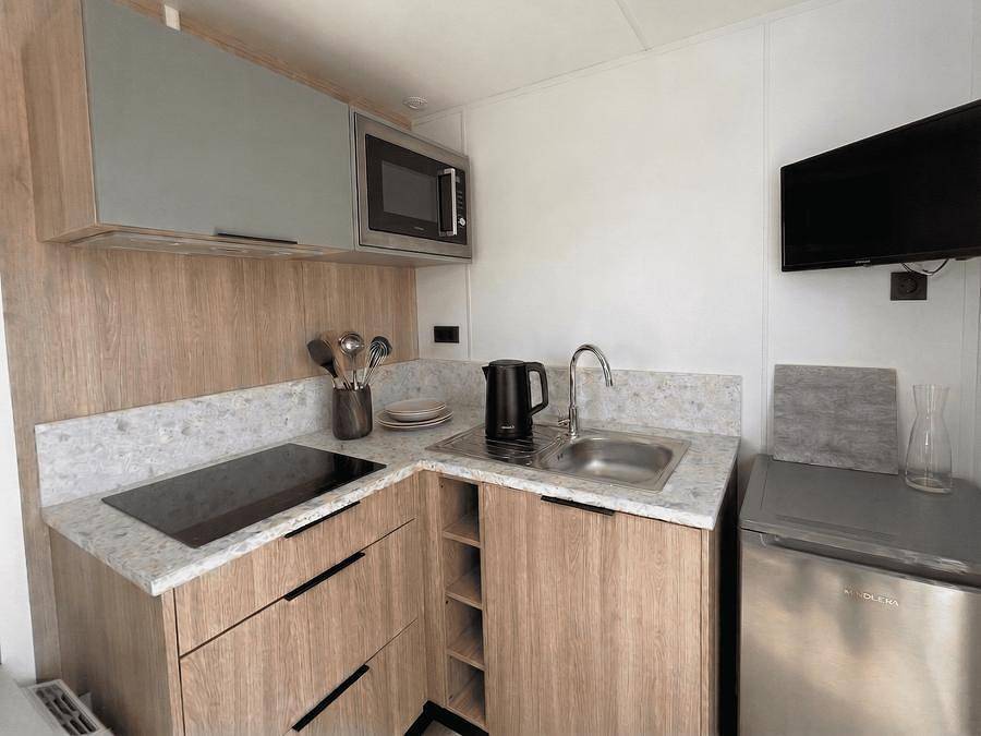 Slow Village Marennes Oléron - Mobilhome 2 personnes - Cottage Premium | 1 chambre in Marennes-Hiers-Brouage, Côte de Beauté
