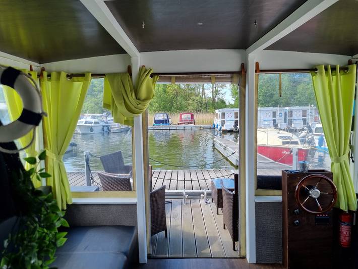 Ferienhaus für 6 Personen, mit Seeblick