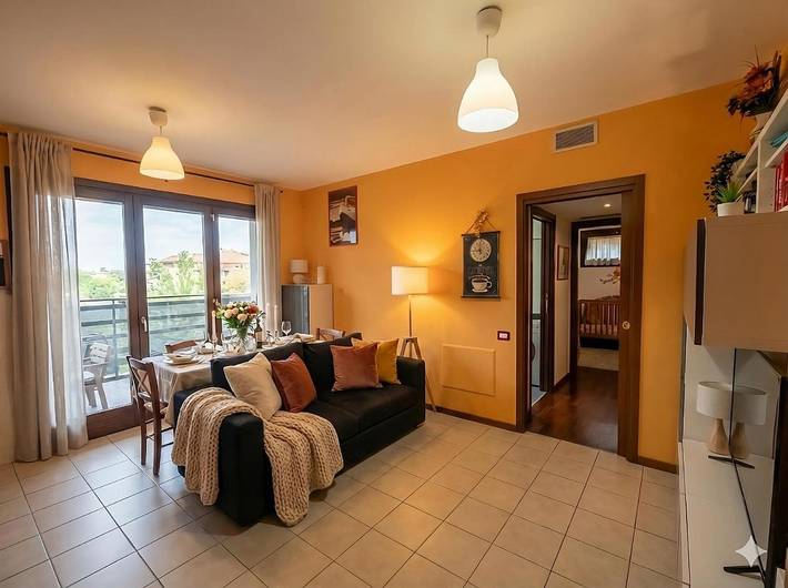 Apartamento de vacaciones para 4 personas, con vistas y jardín - 1