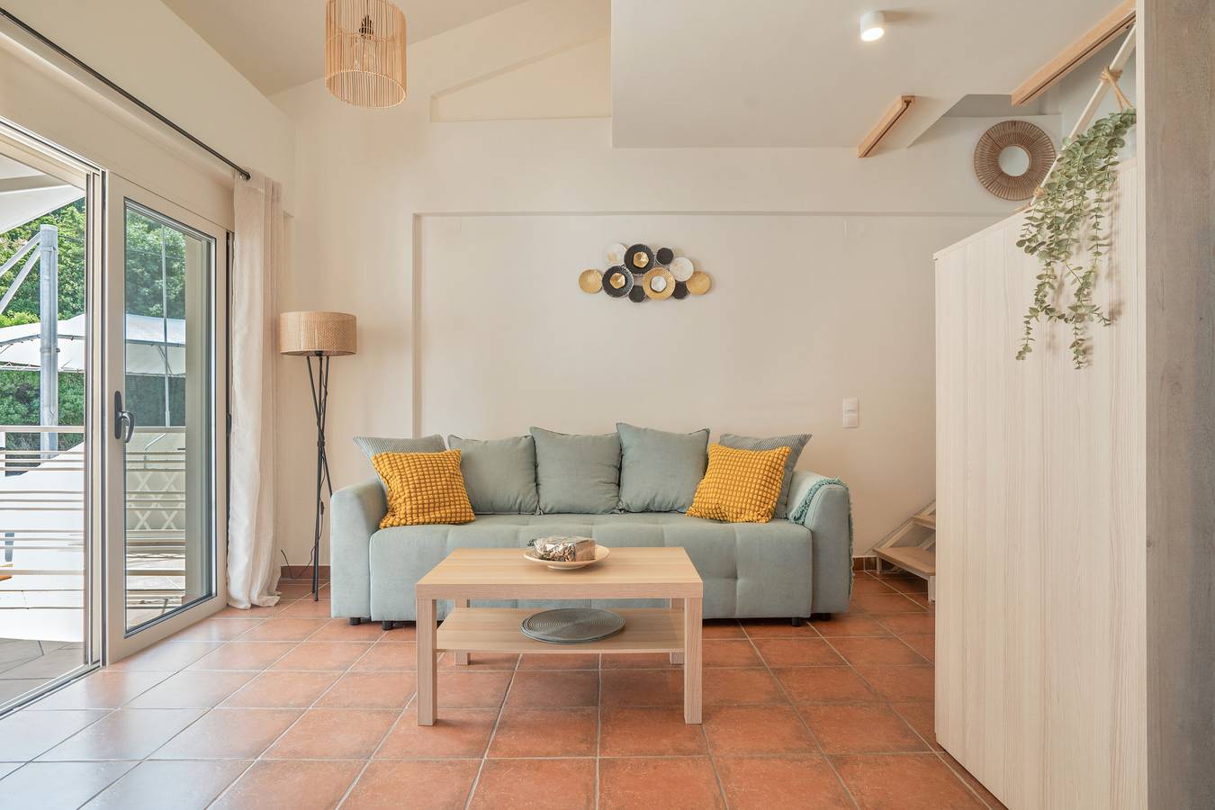 Appartement entier, Appartement 'Anastasia' avec vue sur la mer, Wi-Fi et climatisation in Nikiana, Alexandros