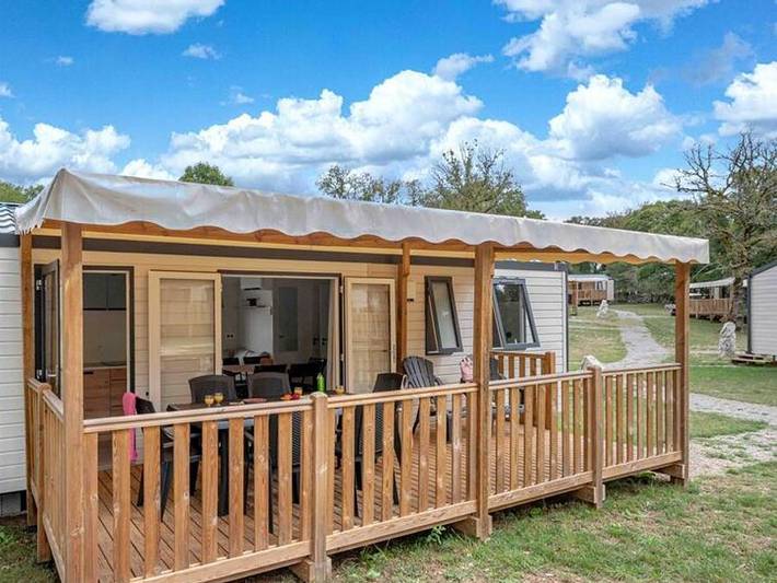 Mobil home pour 6 personnes, avec bassin pour enfant à Rocamadour - 2