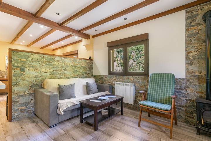 Estudio 'La Veiga 3': relax y tranquilidad in Somiedo, Cordillera Cantábrica
