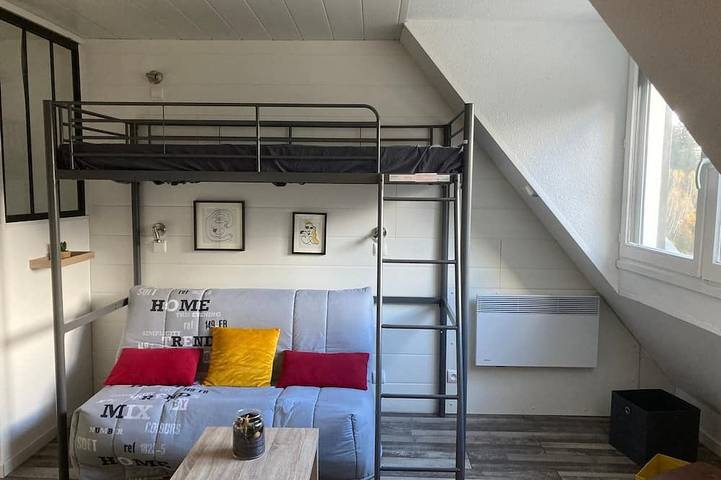 Ganze Wohnung, Studio 18m², 3 Pers, 300m Piste in La Ferrière, Le Pleynet
