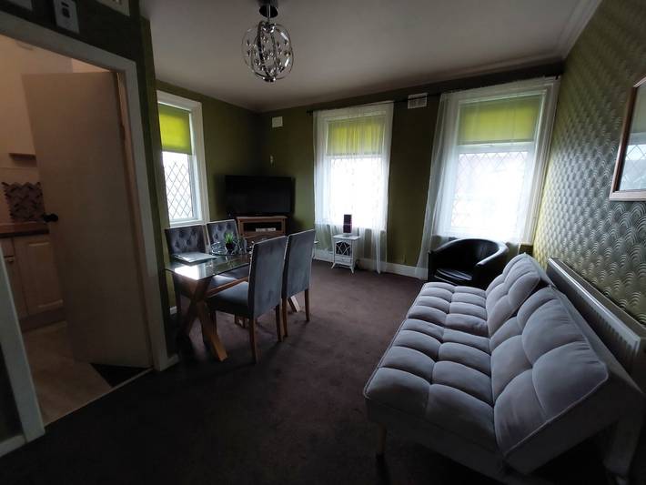 Holiday apartment for 4 people, with Ocean view and Garden in Blackpool