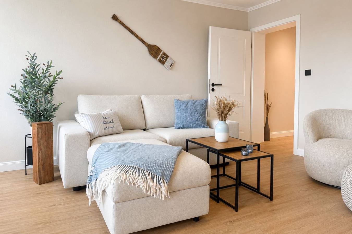 Ganze Wohnung, Die Ferienwohnung Dünenglück No. 4 am Strand für max. 4 Personen. in Westerland, Sylt (Gemeinde)