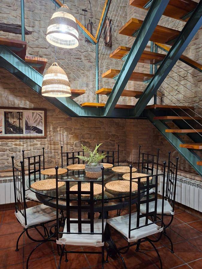 Casa de vacaciones para 8 personas, con vistas y terraza, Se admiten mascotas en Navarra - 4