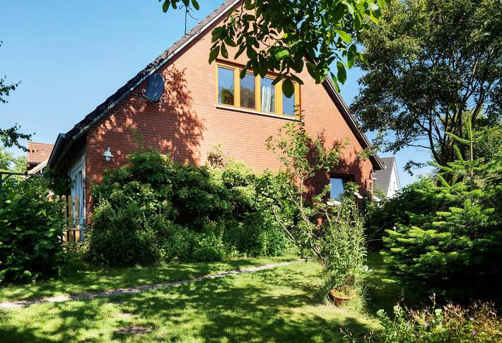 Ferienwohnung für 3 Personen, mit Garten