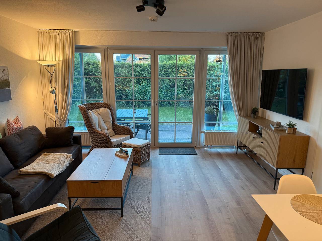Ganze Wohnung, Ferienwohnung 'Strandoase' mit privater Terrasse, privatem Garten und Wi-Fi in Schönberg, Südliche Ostseeküste