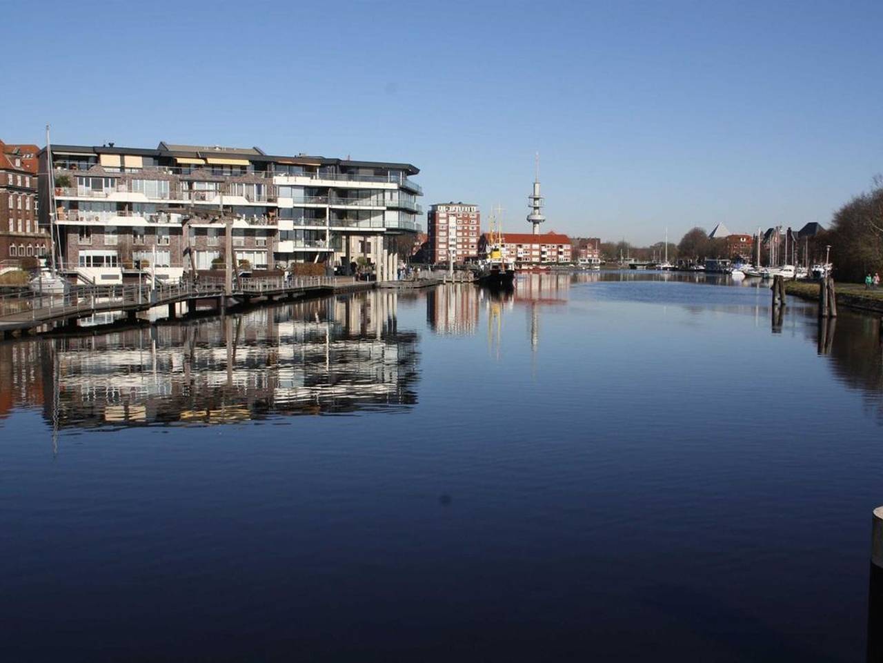 Ganze Ferienwohnung, Ferienwohnung Klein Faldern in Emden, Nordseeküste