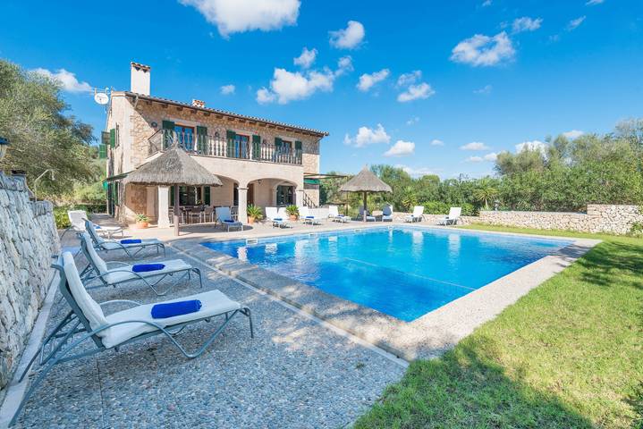 Moradia rural Idyll "Sa Sinia" com piscina in Petra (Espanha), Maiorca Centro