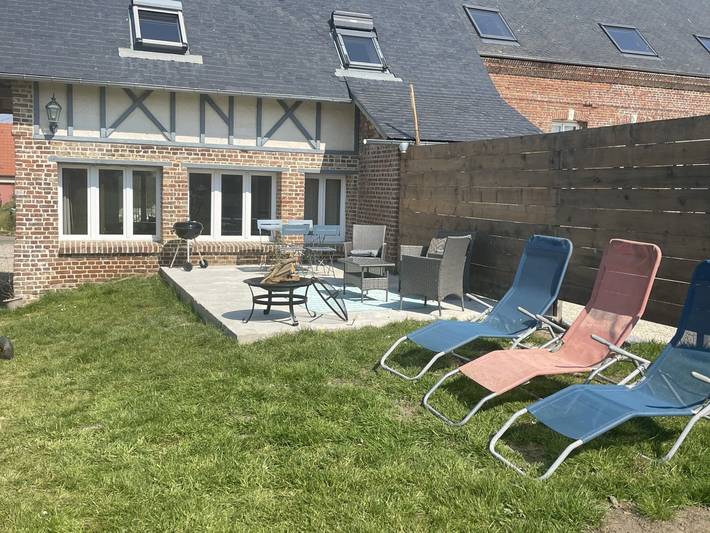 Gîte pour 6 personnes, avec jardin et terrasse, animaux acceptés dans Petit-Caux - 3