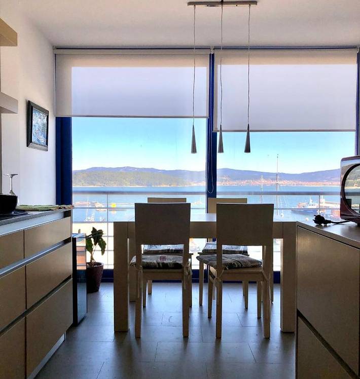 Apartamento para 4 personas, con vistas en Outes