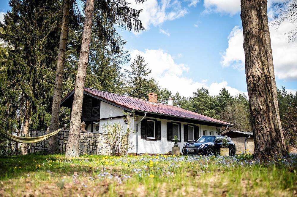 Waldhavel. Ferienhaus \"Waldblick\" auf Wassergrundstück. Urlaub in der Natur. in Oranienburg, Ruppiner Seenland