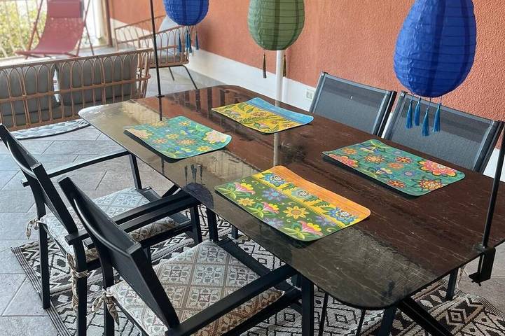 Ferienhaus für 4 Personen, mit Terrasse und Garten an der Ligurische Küste