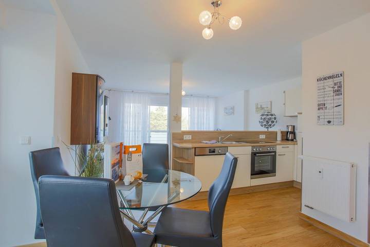 Ferienwohnung für 3 Personen, mit Balkon am Dierhagen Strand - 4