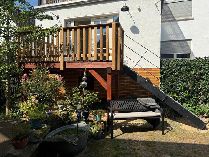 Ferienwohnung für 5 Personen, mit Balkon und Terrasse