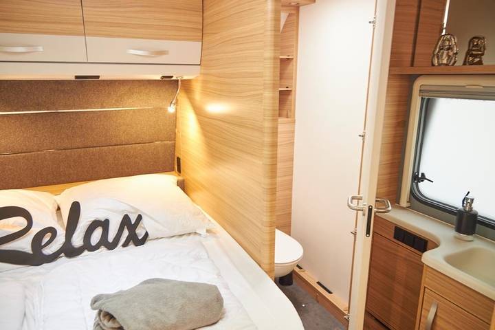 Camping für 5 Personen, mit Terrasse und Garten sowie Ausblick an der Nordsee - 2