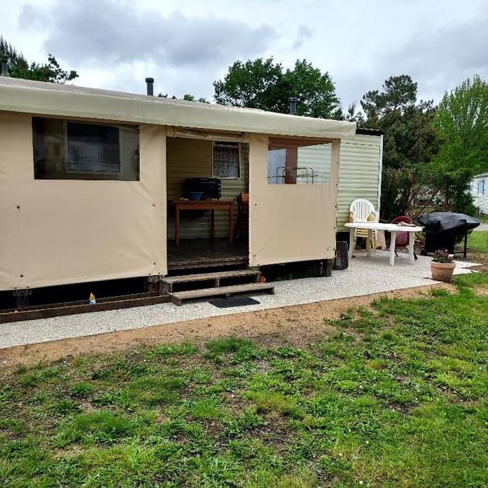 Camping pour 6 personnes, avec piscine et jardin à Mimizan - 2