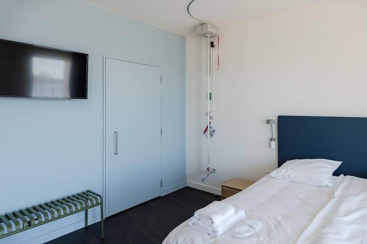 Hôtel pour 3 personnes, avec sauna et vue sur le lac ainsi que vue et jardin, animaux acceptés à Zuienkerke - 2