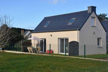 Gîte pour 4 personnes, avec jardin dans Île-Grande