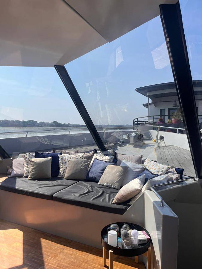 Bateau pour 6 personnes, avec balcon et vue en Bretagne - 4