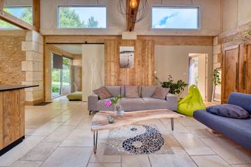 Maison De Vacances pour 7 Personnes dans Saint-Astier (Dordogne), Périgord Blanc, Photo 4