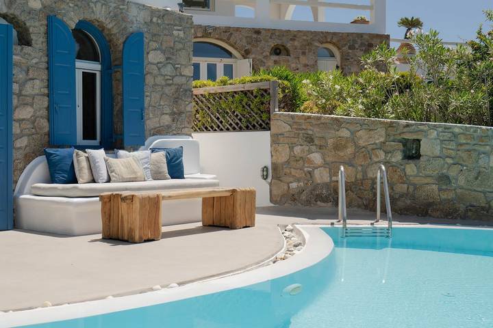Villa mit pool für 10 Personen, mit Balkon und Garten auf Mykonos - 3