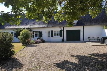 Gîte pour 4 personnes, avec terrasse et jardin à Quiberville