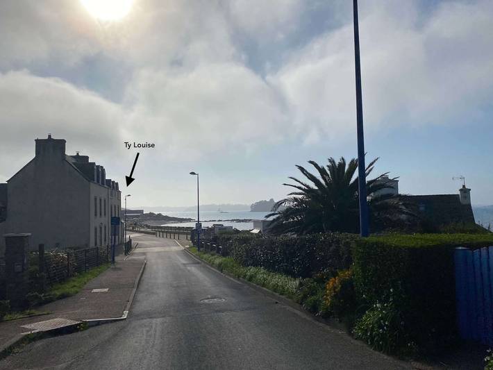 Maison de vacances pour 10 personnes avec vue sur l’océan in Térénez, Plougasnou