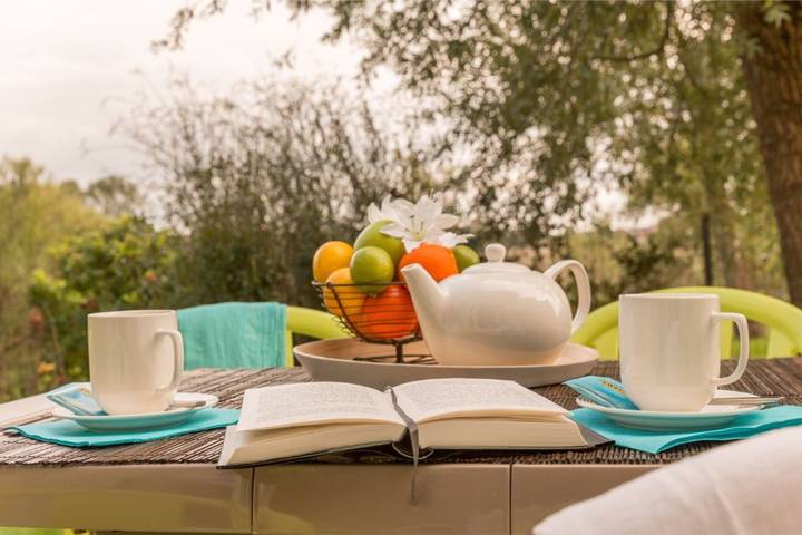 Maison de vacances pour 6 personnes, avec piscine