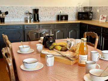 Gîte pour 6 personnes, avec jardin à Saint-Côme-du-Mont