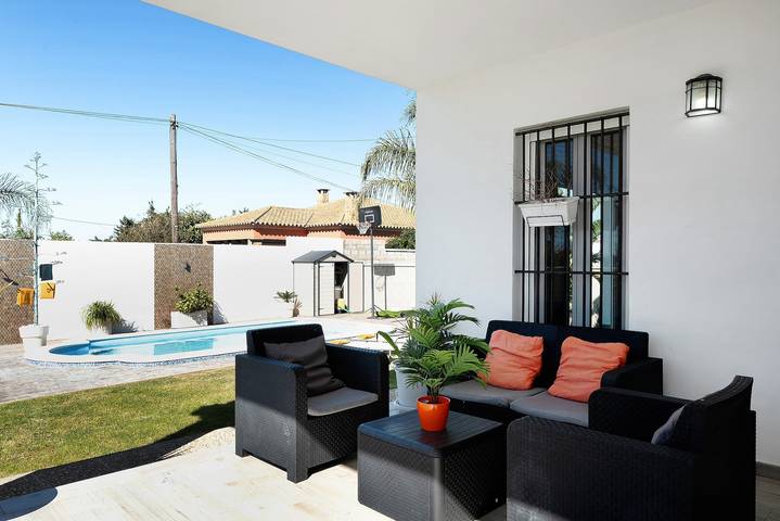 Chalet für 8 Personen, mit Garten, mit Haustier in Conil de la Frontera - 4