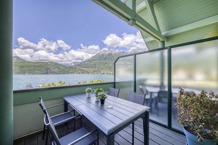Gîte pour 5 personnes, avec vue sur le lac et terrasse à Duingt - 2