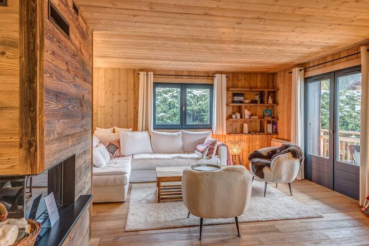 Gîte pour 4 personnes, avec balcon, adapté aux familles à Megève - 3