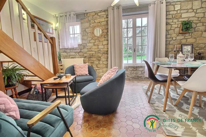 Gîte pour 4 personnes, avec jardin, animaux acceptés à Crach - 2