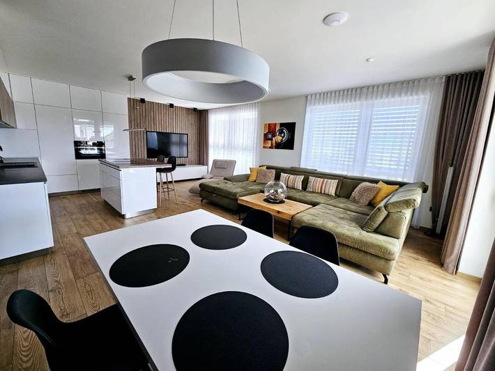 Gîte pour 2 personnes, avec vue et terrasse à Prievidza