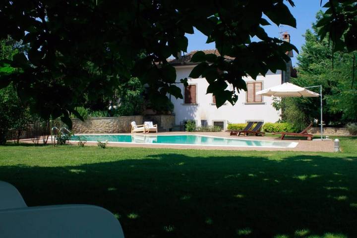 Loft per 2 persone, con Terrazza e Giardino nonché Piscina e Panorama ad Arezzo