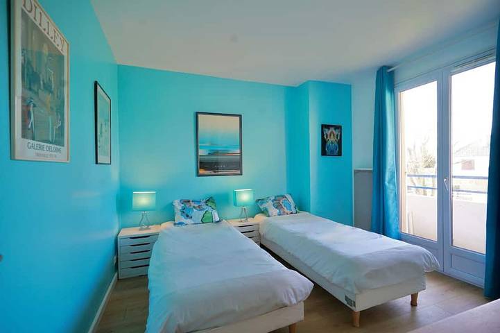 Casa 6 personas con jardín cerrado a 50 m de la playa. Villers sur Mer in Villers-sur-Mer, Region de Lisieux