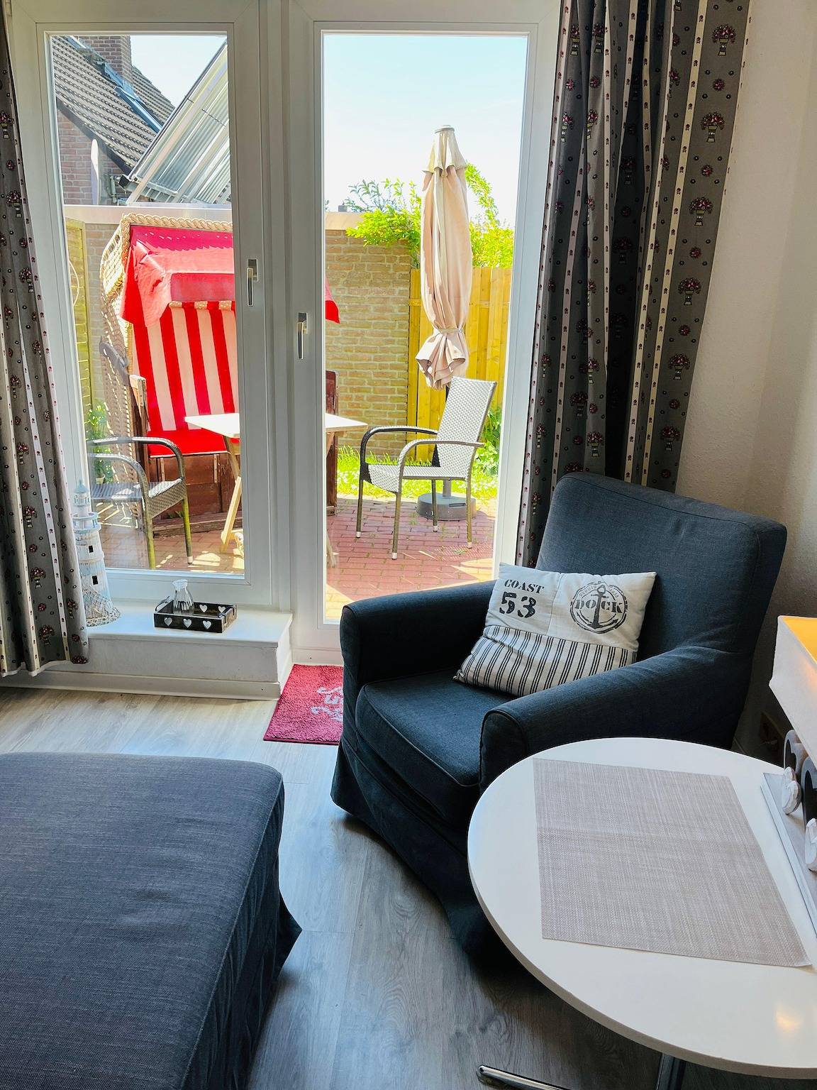 Ganze Ferienwohnung, Meerzeit I mit Terasse in Burg auf Fehmarn, Fehmarn