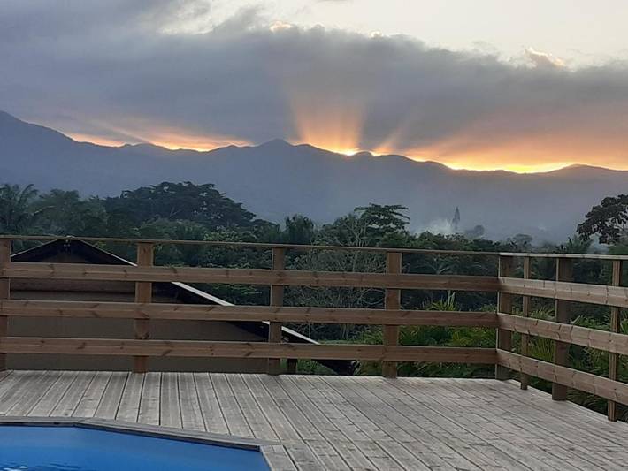 Gîte pour 4 personnes, avec piscine et vue ainsi que terrasse et jardin à Lamentin (Guadeloupe) - 3
